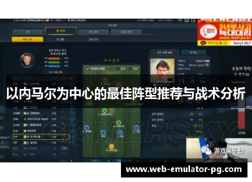 以内马尔为中心的最佳阵型推荐与战术分析